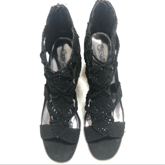 Carlos By Carlos Santana Nadia Woven Block Heel - Picture 7 of 8